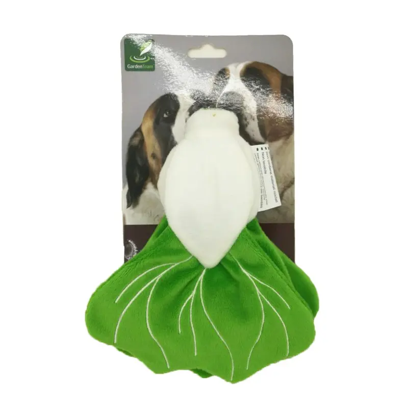 GIOCO PELUCHE PUPAZZO CANE INSALATA 18 CM