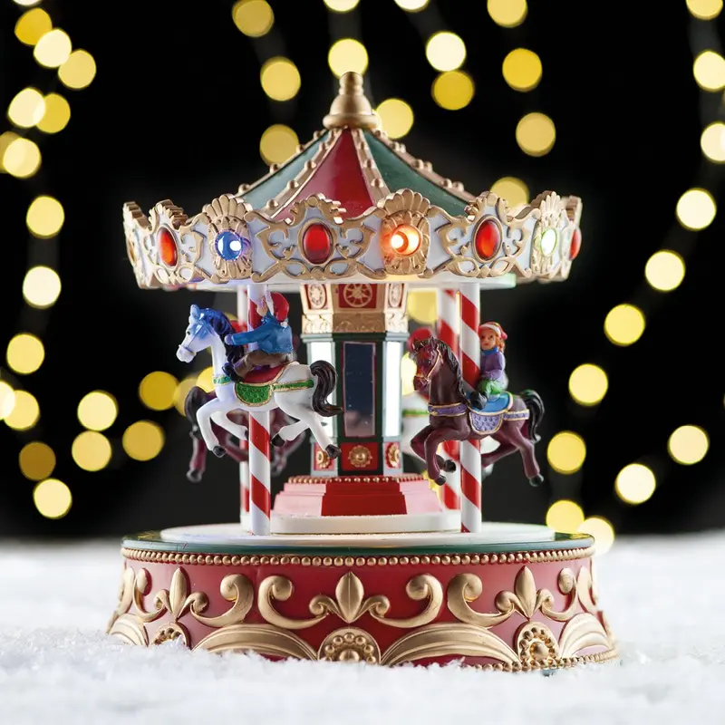 Giostra con musica e luci colorate - Giostrina di Natale