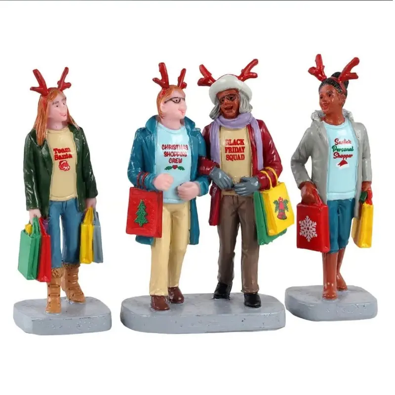 Girls Christmas shopping trip (cod. 12026) - Personaggi Lemax