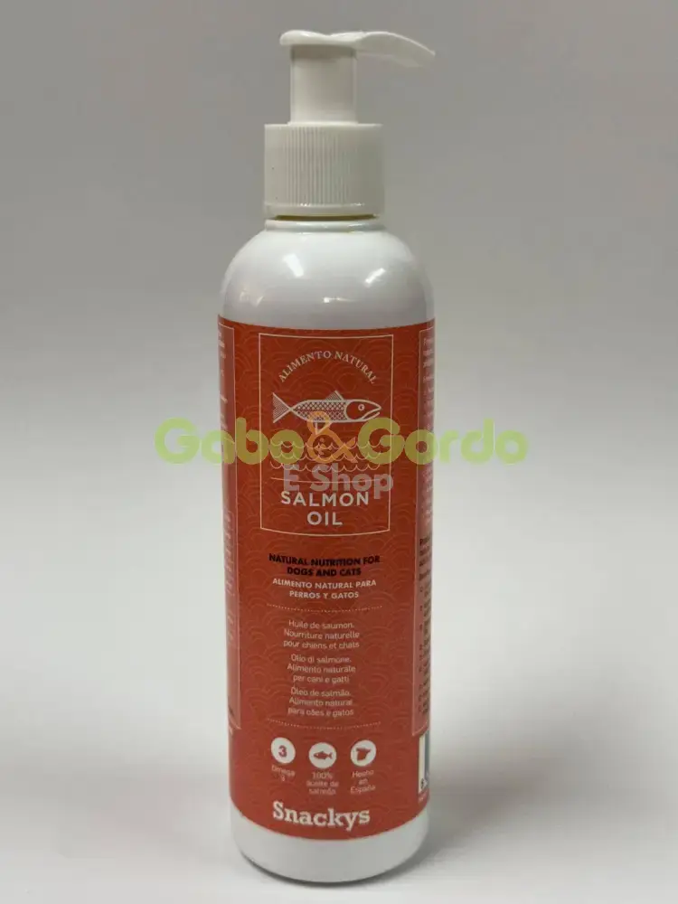 GLORIA aceite 100% puro de salmón para perros y gatos