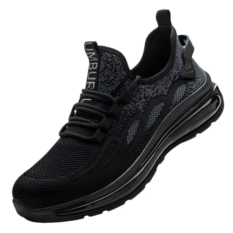 Grey Safety Toe Work Shoes