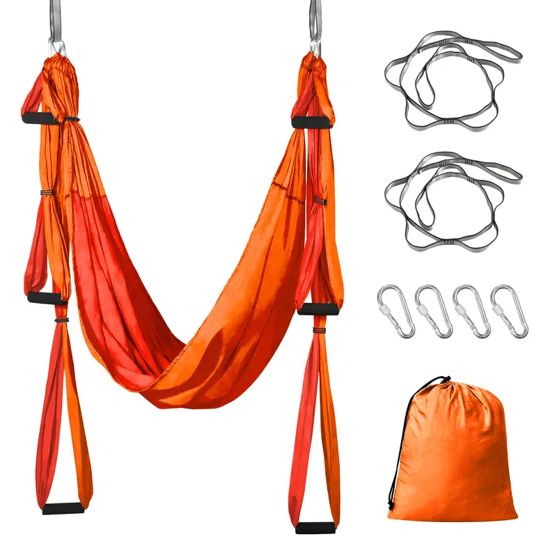 Hamac de Yoga Aérien Kits (Orange)