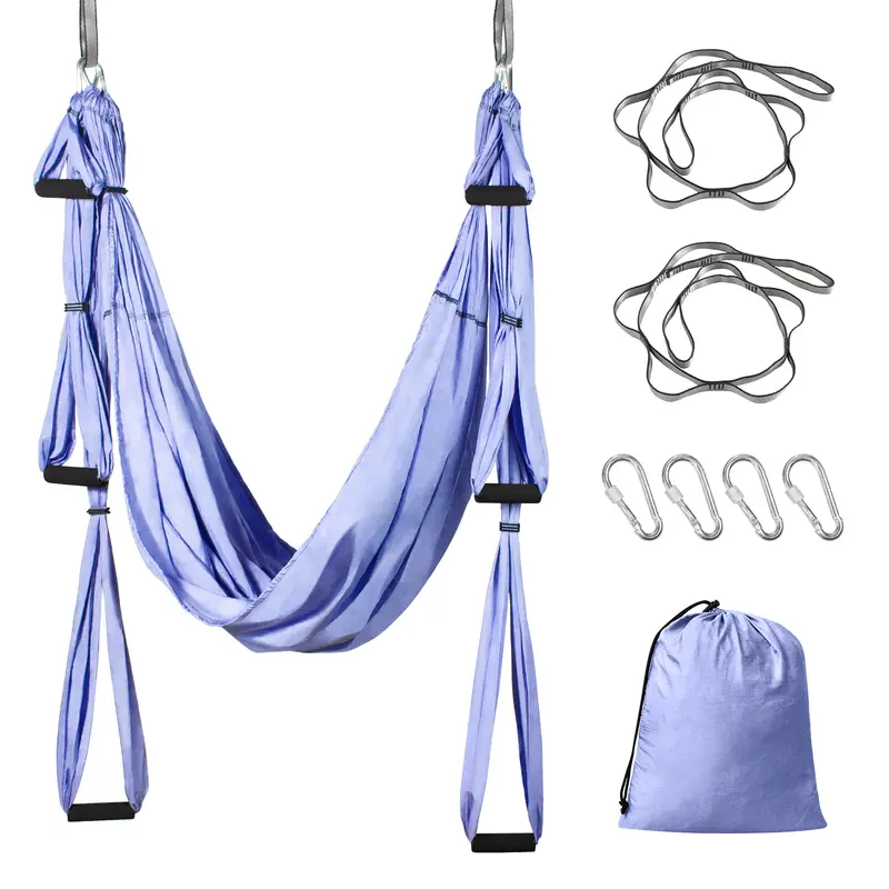 Hamac de Yoga Aérien Kits (Violet Clair)