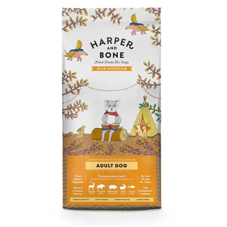 HARPER&BONE Dog - Pienso Wild Mountain