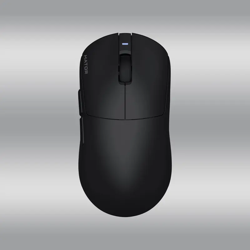 Hator quasar 3 ultima 8k wireless gaming muis (zwart, 400 - 30.000 dpi, 2.4ghz bluetooth 5.1 usb)