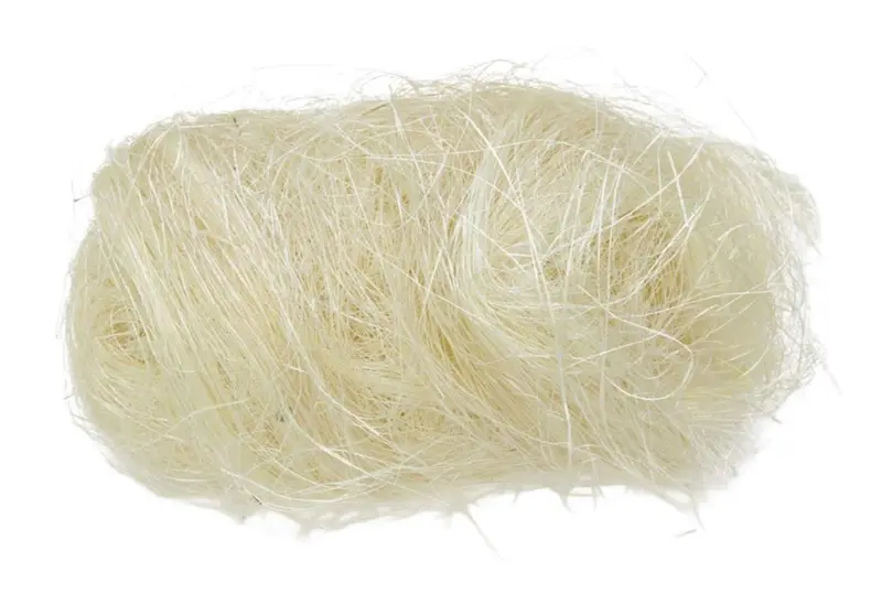 Hbx natural living decoratie kokosvezel gebleekt 500 g
