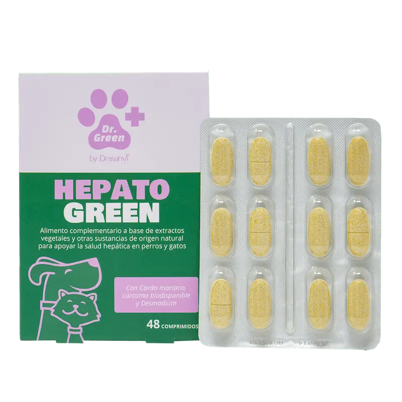HEPATOGREEN COMPRIMIDOS-JARABE PERRO-GATO DR.GREEN