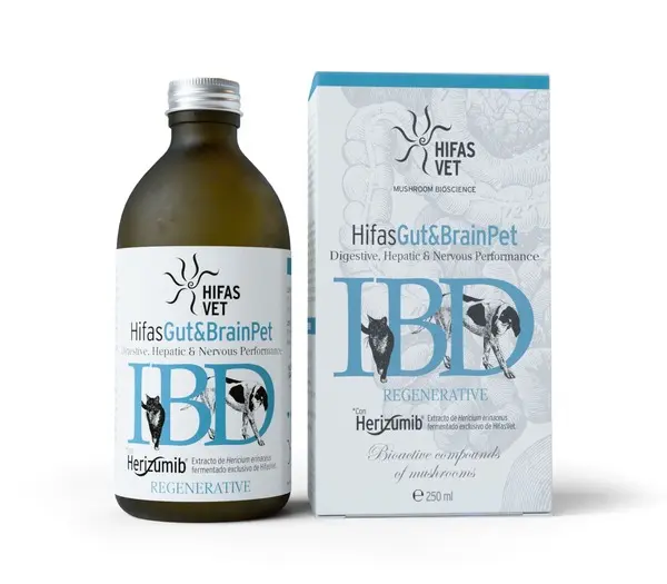 HIFAS Gut & Brain Pet Suspensión Oral 250 ml – Eje Intestino-Cerebro en Perros y Gatos