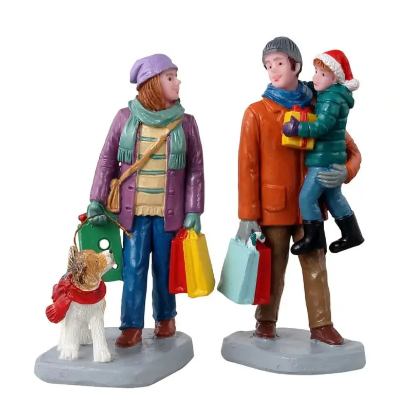 Holiday shoppers (cod. 12016) - Personaggi Lemax