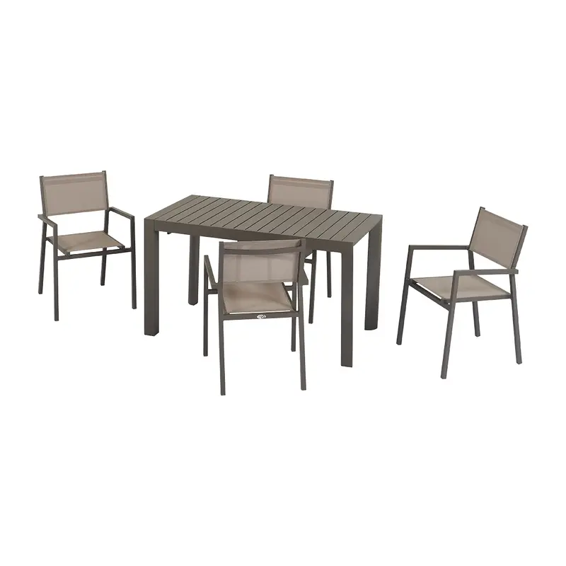 Houston - Set pranzo da giardino 4/8 posti