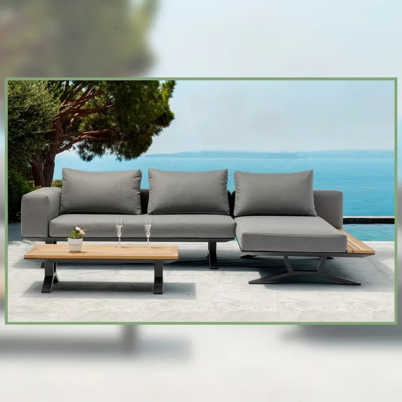 Ibiza - Salotto ad angolo da giardino
