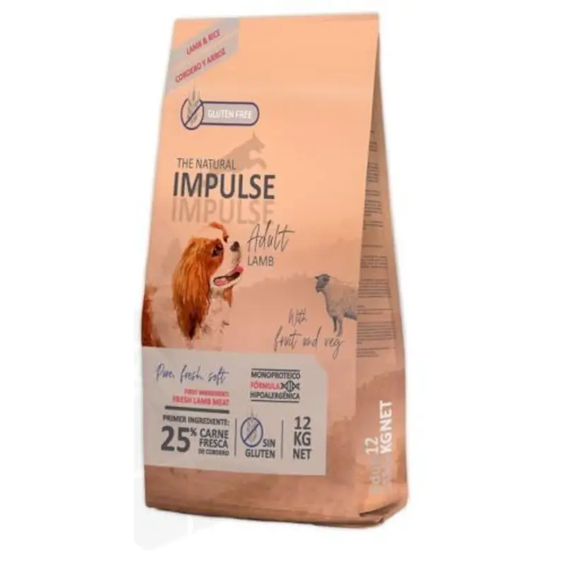IMPULSE NATURAL PS CORDERO 12KG