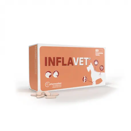 Inflavet Pharmadiet – Apoyo Nutricional frente a la Inflamación en Perros y Gatos