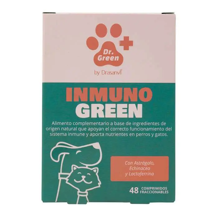 🐾 InmunoGreen Comprimidos – Refuerzo inmunológico natural para perros y gatos