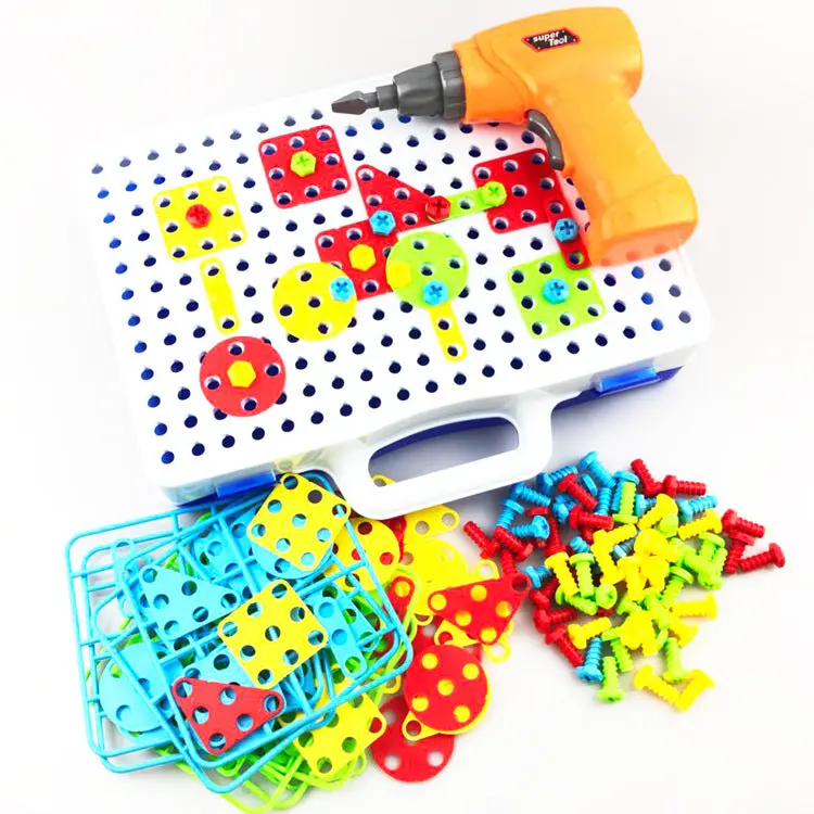 Interactive Electric Drill Toy Set
