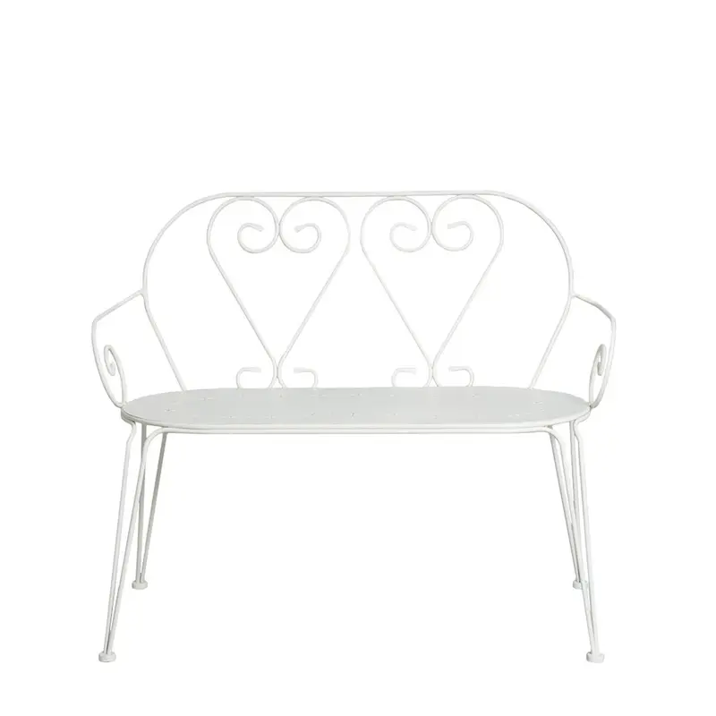 Isabel - Panca da giardino 2 posti beige