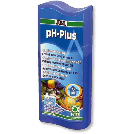 JBL pH Plus 100 ml – Elevador de pH y KH para Acuarios de Agua Dulce y Marinos | Aumenta la Dureza del Carbonato