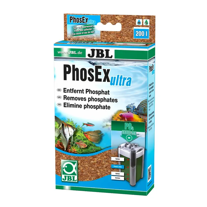 JBL Phosex Ultra 340g | Masa Filtrante para Eliminación de Fosfatos en Acuarios