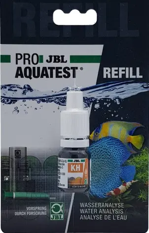 JBL Test KH y Dureza de Carbonatos Proaqua Refill – Test Rápido para GH en Acuarios y Estanques