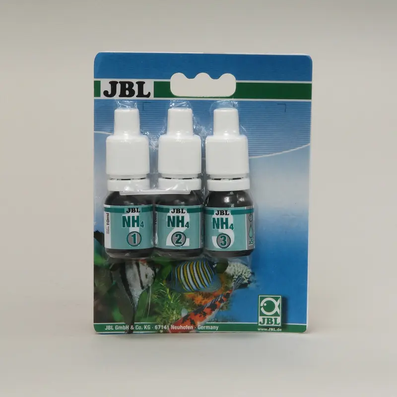 JBL Test NH4 Amonio Proaqua – Kit de Prueba Rápida para Amonio y Amoníaco en Acuarios y Estanques