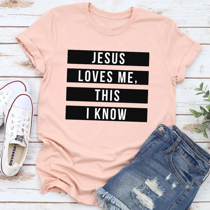 Jesus Loves Me Graphic T-Shirt