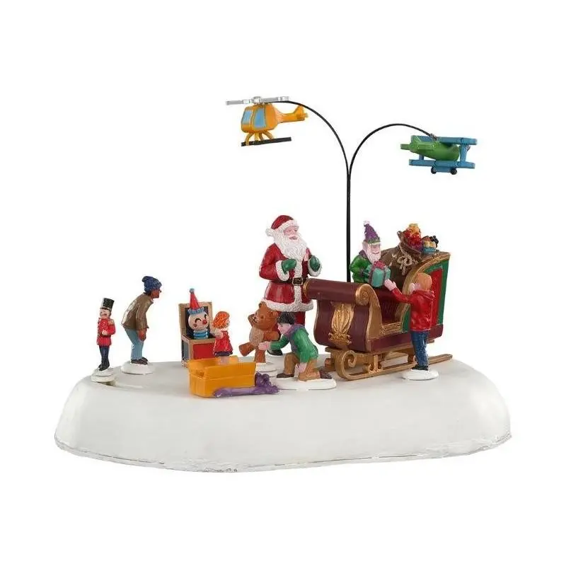 Jolly Toys (cod. 04723) - Slitta di Babbo Natale Lemax