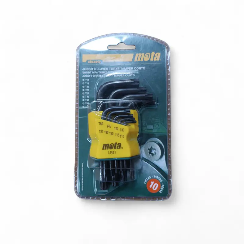 Juego de 9 Llaves Torx - Mota