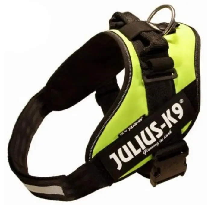 JULIUS K9 IDC Powerharness arnés Verde Neón para perro