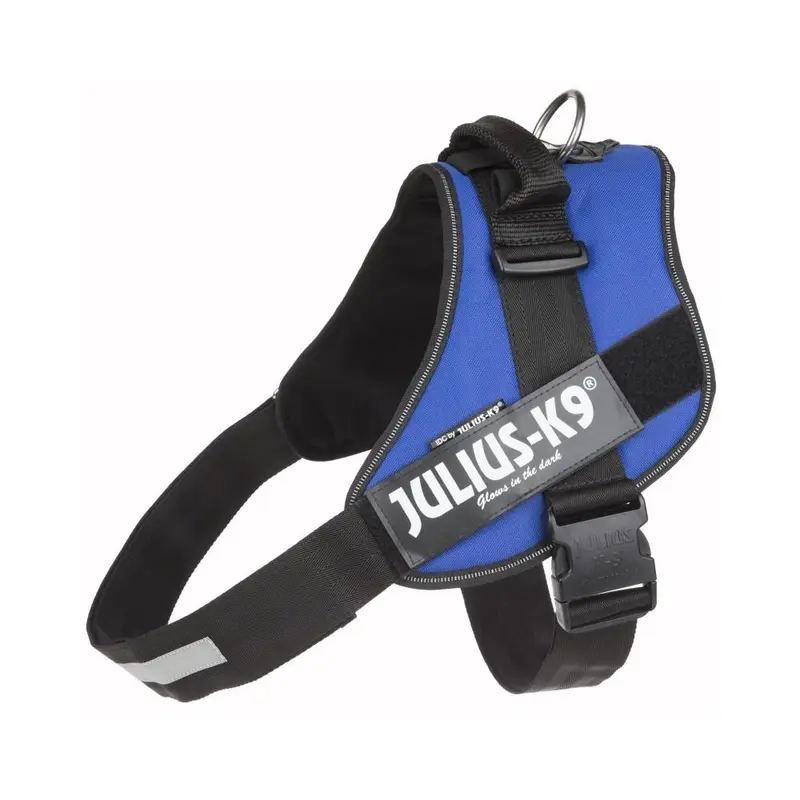💙JULIUS K9 IDC Powerharness Azul | Arnés ergonómico y seguro para perro