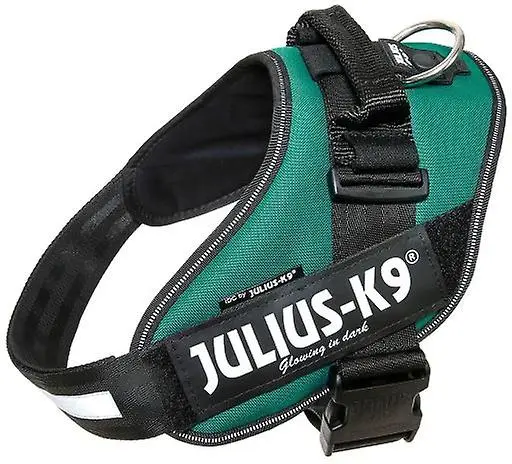 🟢 JULIUS K9 IDC Powerharness Verde Oscuro | Arnés profesional para perros