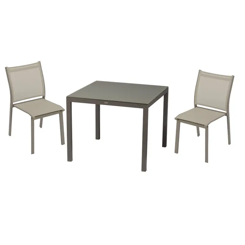 Karol - Set pranzo da giardino 2/4 posti