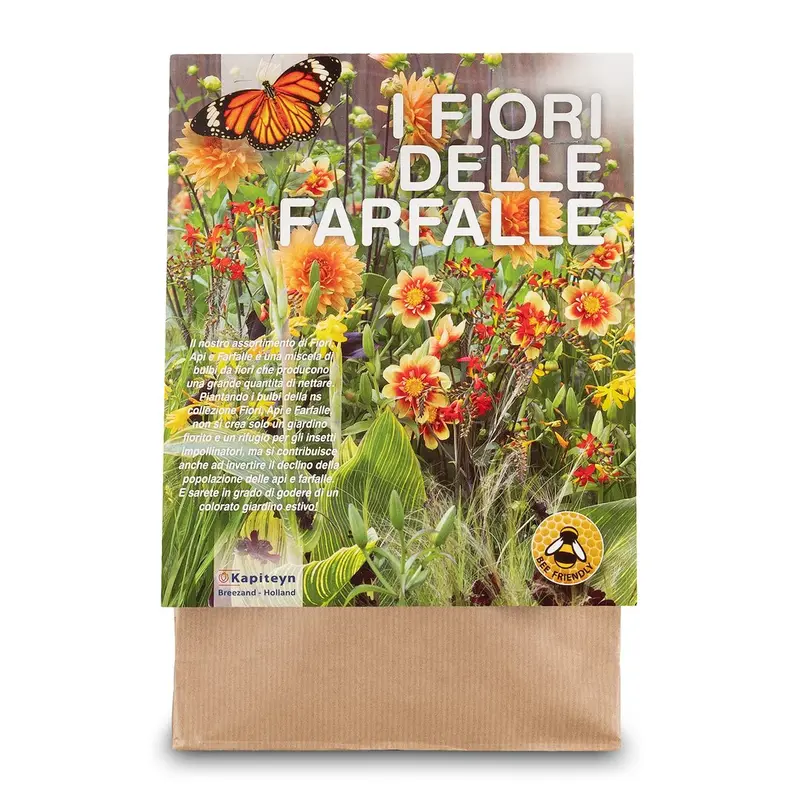 KIT BULBI ATTIRA FARFALLE TONALITÀ ARANCIO SALMONE