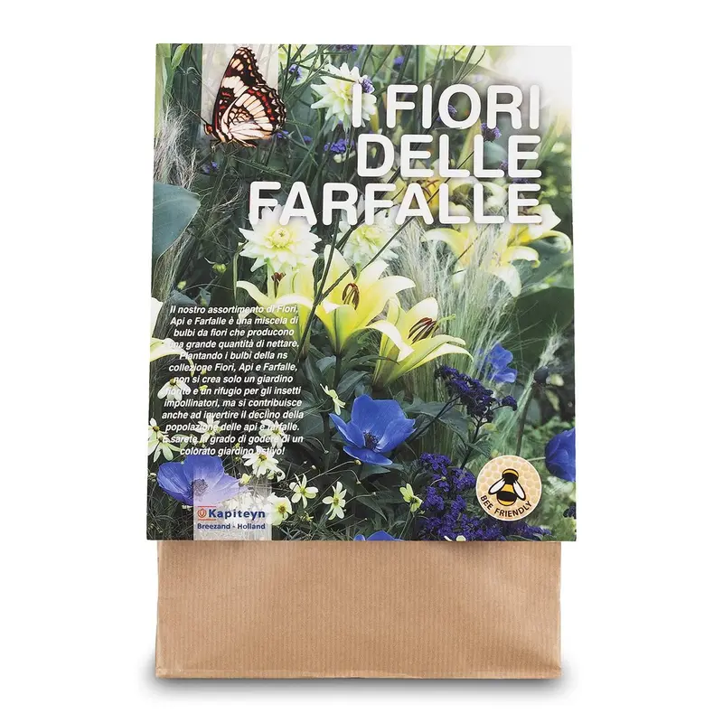 KIT BULBI ATTIRA FARFALLE TONALITÀ BIANCO E BLU