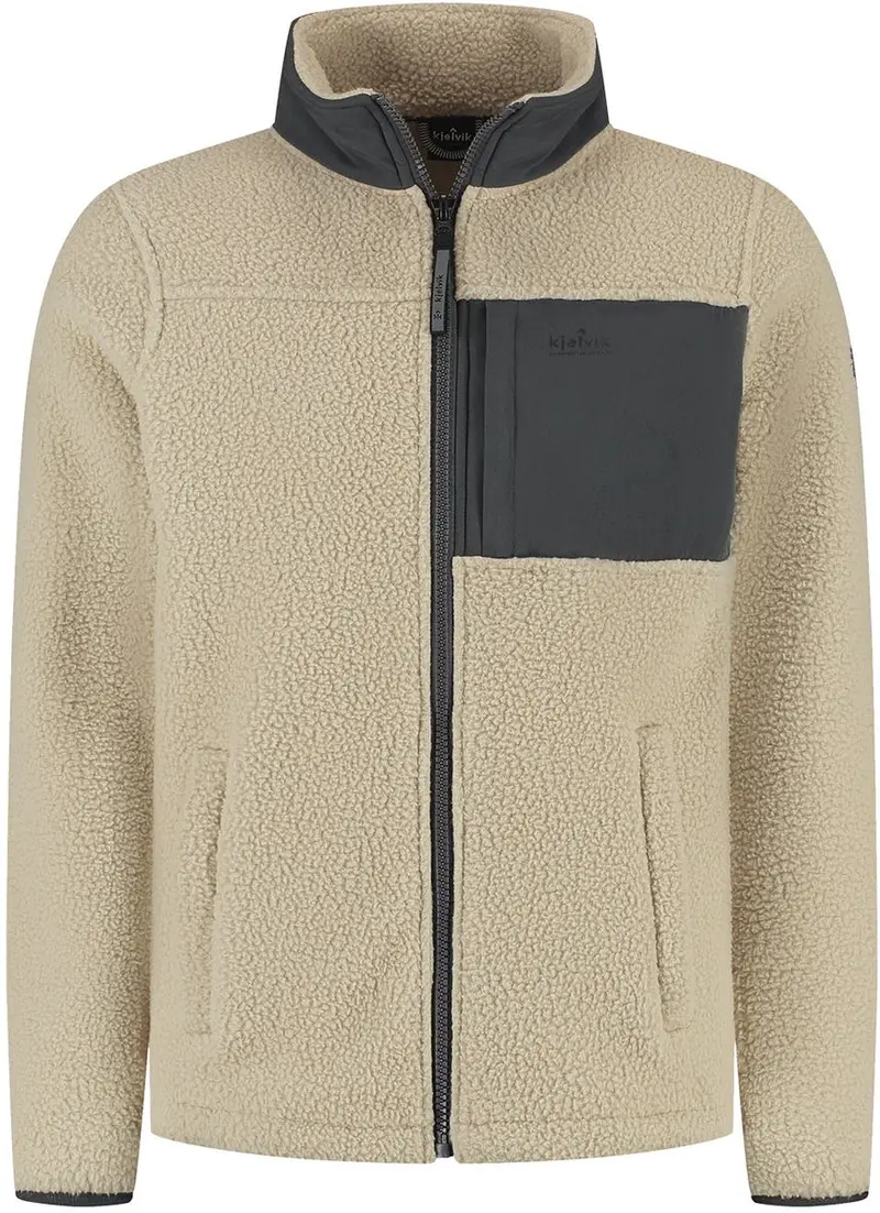 Kjelvik keano heren outdoorvest - zand