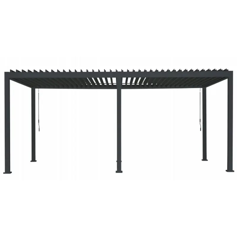 Klima - Pergola 3x5 m in metallo antracite