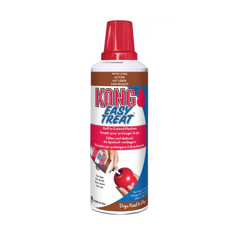 KONG pasta de hígado 236 ml / KONG Easy Treat Liver para perros 236 ml