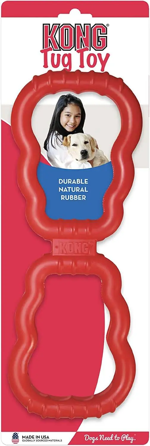 KONG Tug-Toy | Juguete tirador con asa para perros