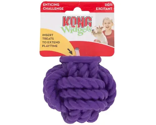 KONG widgets braidy ball | Pelota de nudo rellenable para perros