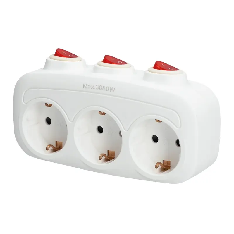 LADRON TRIPLE MULTI INTERRUPTOR GSC