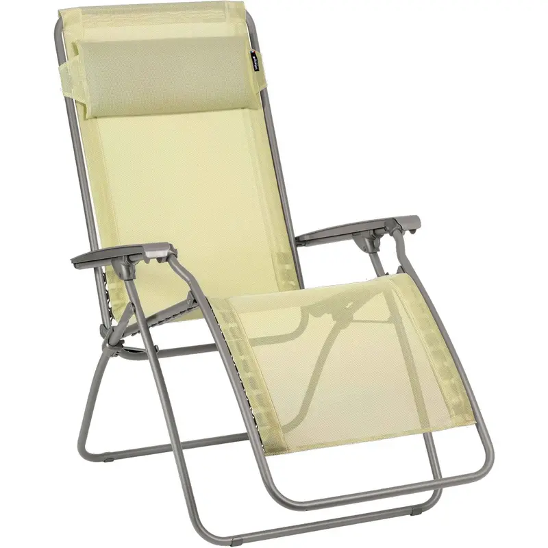 LAFUMA SDRAIO POLTRONA RELAX R CLIP ETAMINE YELLOW
