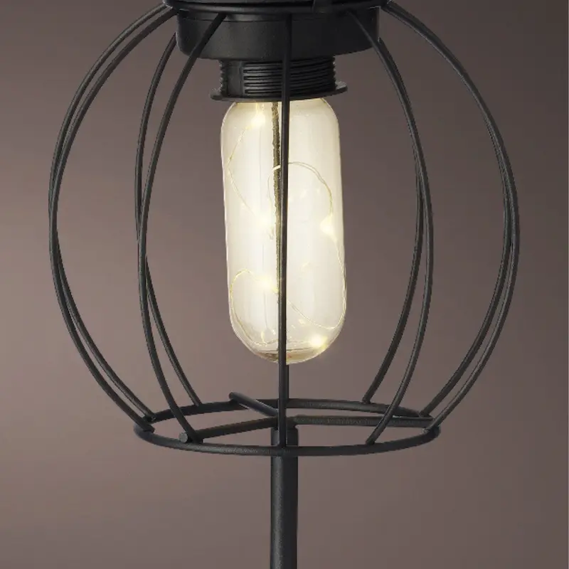 Lampada a energia solare con picchetto da esterno