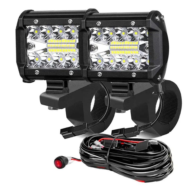 LED Work Light Bar Car 4X4 Spotlights Flood Combo LED Headlights