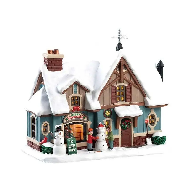 LEMAX CASETTA ILLUMINATA SNOW DAY 85356