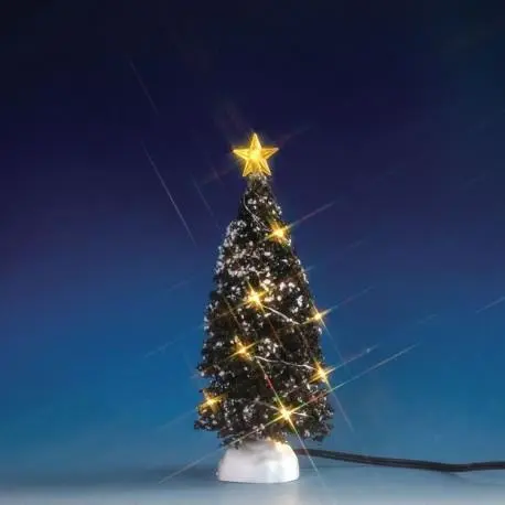 LEMAX EVERGREEN TREE WITH 12 CLEAR LIGHT 74267