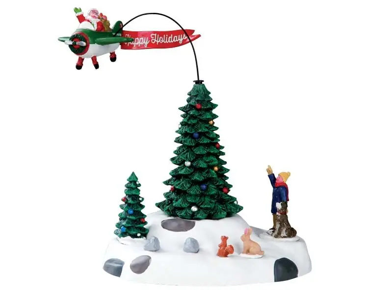 LEMAX STATUINE PRESEPE PERSONAGGI MODERN SANTA 54925