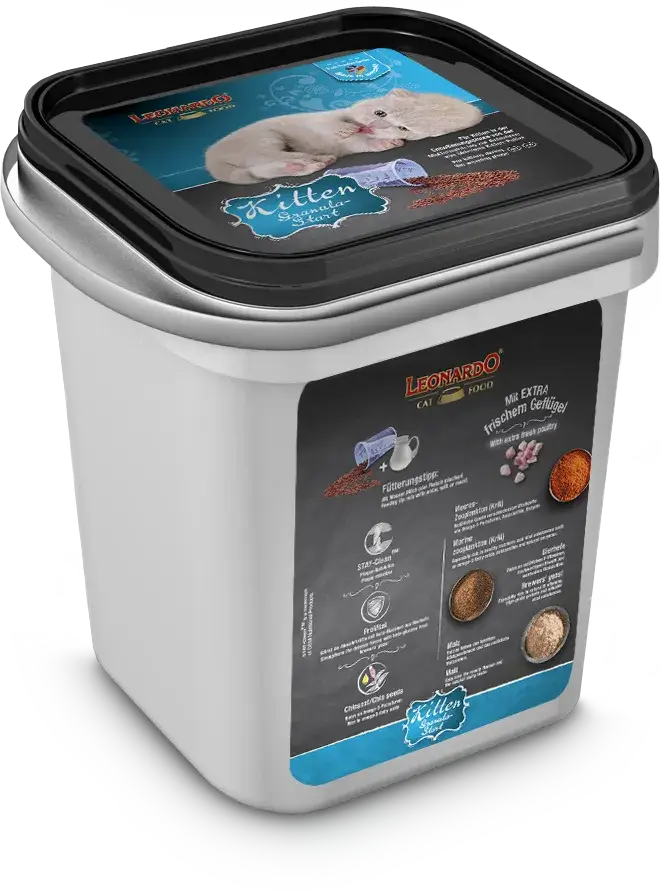 LEONARDO Kitten Granula-Start 1 kg | Para gatitos durante la fase de destete.