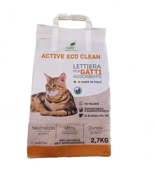 LETTIERA PER GATTI ACTIVE ECO CLEAN 2,7 KG