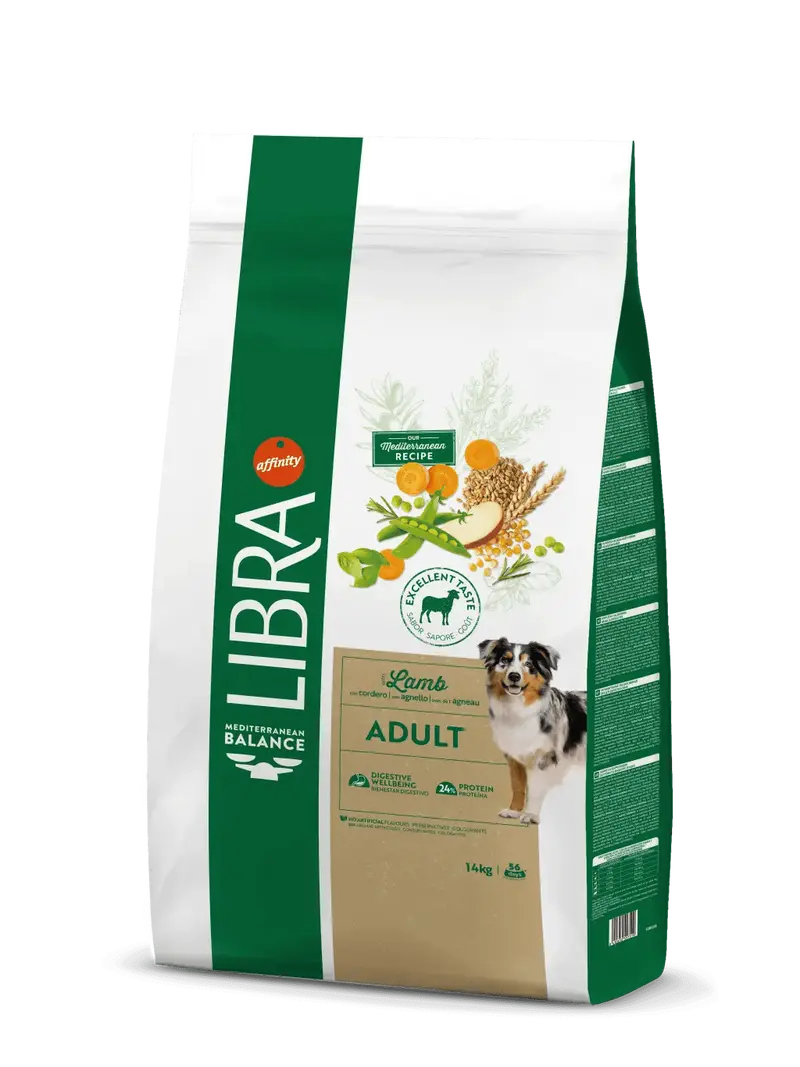 LIBRA Adult Lamb | Pienso con Cordero para perros adultos