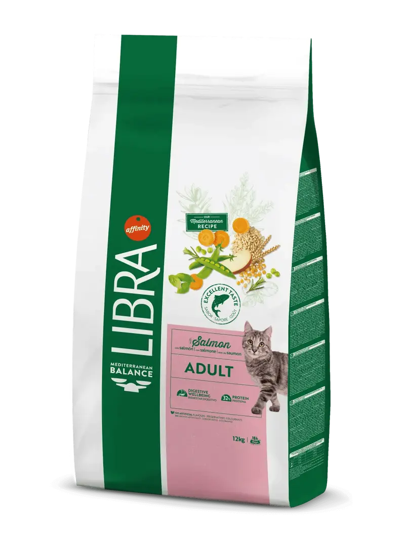 LIBRA Adult Salmon | Pienso con salmón para gatos adultos