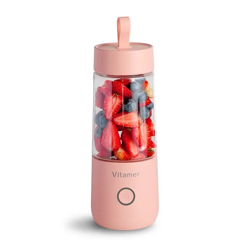 Licuadora Portátil USB 350 ml – Recargable y Compacta para Smoothies y Batidos